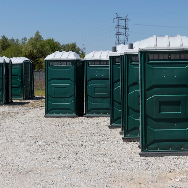 is there a minimum or maximum rental period for the event portable toilets
